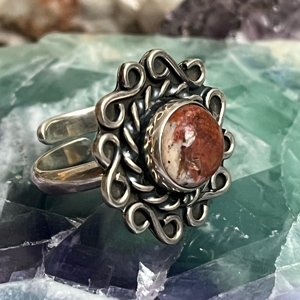 Fire Opal Ring - Picture 5 of 6